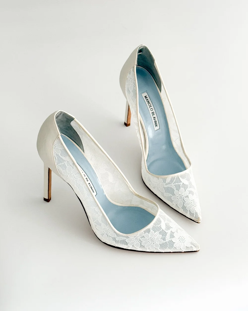 靴 MANOLO BLAHNIK LISTONY 36 Manolo Blahnik blush lace up heels size 36 | eBay